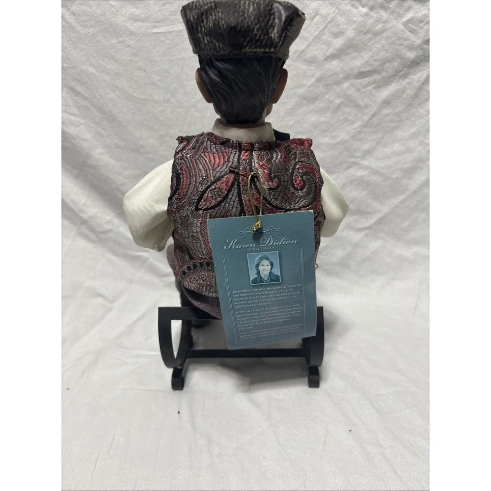 KAREN DIDION ORIGINALS Rare SOMMELIER FIGURE‎ BAR Fine Wine Restaurant